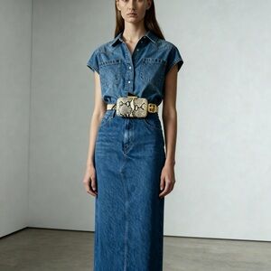 Snakeskin Pattern clutch belt bag